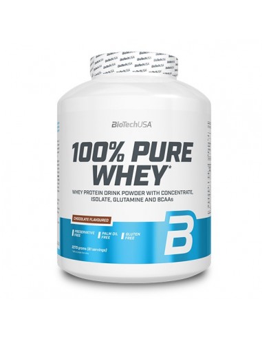 Acquista Pure Whey 100% proteine del siero del latte BioTech USA nel negozio online svizzero