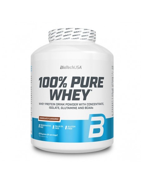 Acquista Pure Whey 100% proteine del siero del latte BioTech USA nel negozio online svizzero