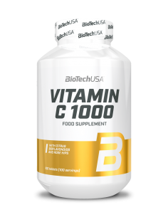 BioTech USA Vitamin C 1000: Power boost for your immune system and more!
