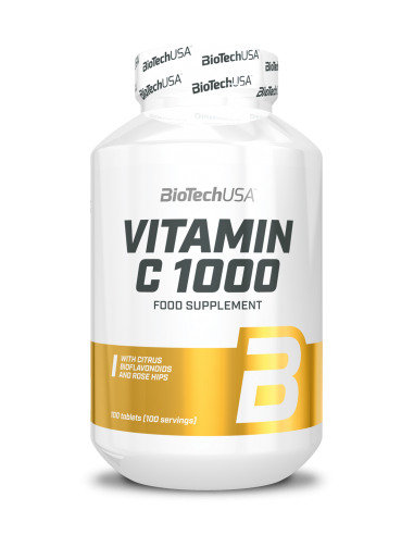 BioTech USA Vitamine C 1000 : un boost de puissance pour ton système immunitaire et plus encore !