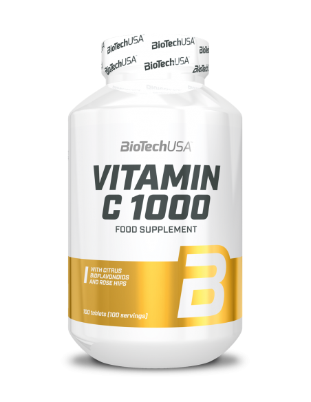 BioTech USA Vitamine C 1000 : un boost de puissance pour ton système immunitaire et plus encore !