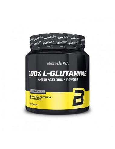 Power-Up avec 100% de L-Glutamine de BioTech USA