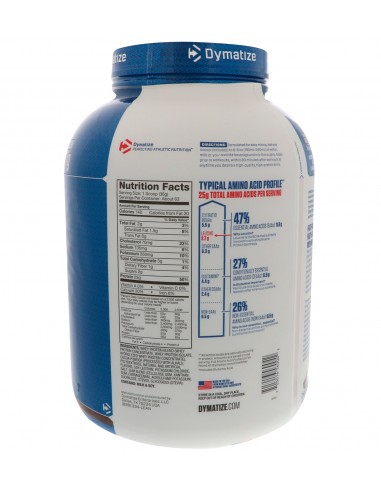 Elite Whey 100% - Proteine del siero del latte Dymatize da acquistare nel negozio online svizzero