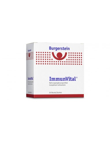 Renforce ton système immunitaire avec Burgerstein ImmunVital