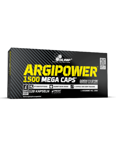ArgiPower 1500 Mega Caps: Powerful pump for bodybuilders