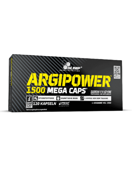 ArgiPower 1500 Mega Caps: Powerful pump for bodybuilders