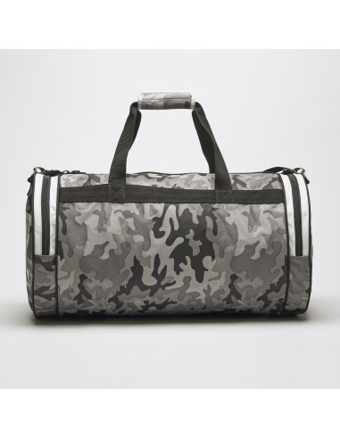 Camouflage sports bag from Leone1947 in grey with us at Vikingstore