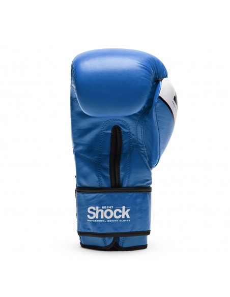 Leone Shock Boxing Gloves Blue - Perfect for your fight