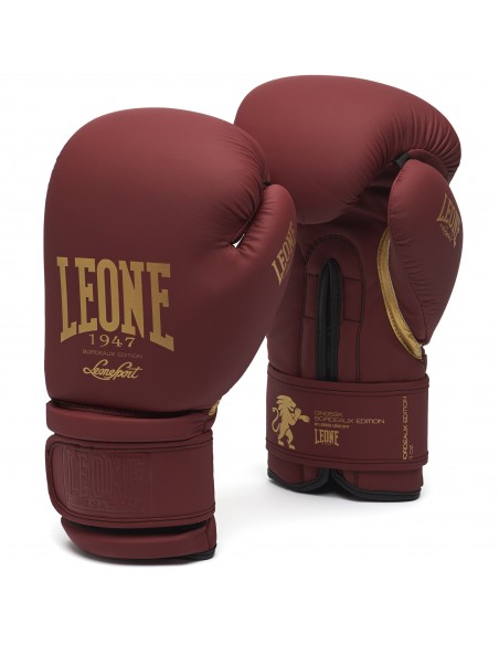 Prêt pour le combat : Leone1947 Gants de boxe Bordeaux acheter maintenant !