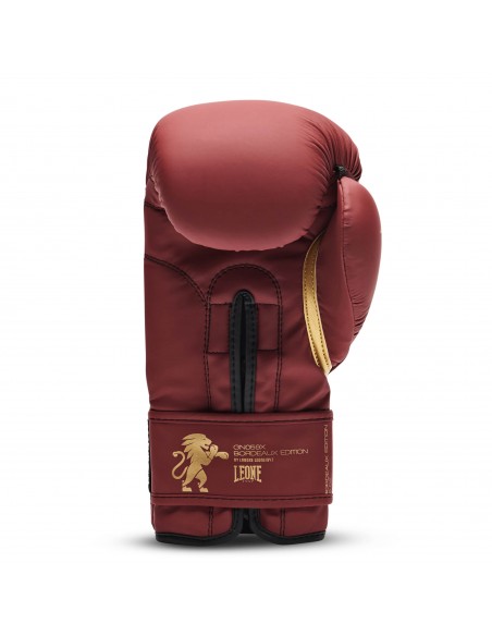 Prêt pour le combat : Leone1947 Gants de boxe Bordeaux acheter maintenant !