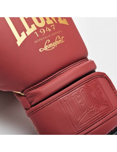 Prêt pour le combat : Leone1947 Gants de boxe Bordeaux acheter maintenant !
