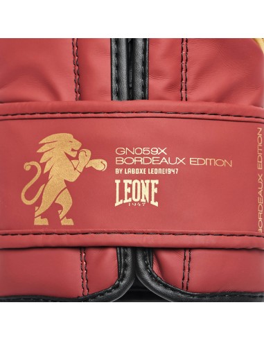 Prêt pour le combat : Leone1947 Gants de boxe Bordeaux acheter maintenant !