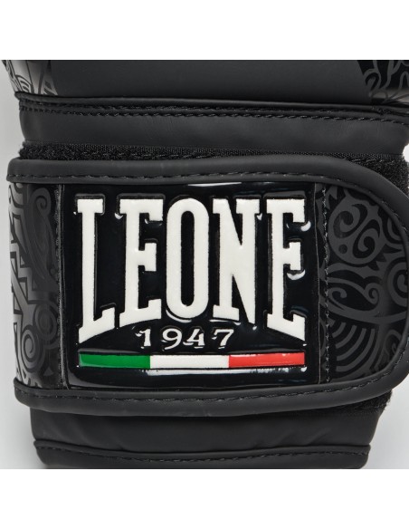 Leone Boxhandschuhe Maori Schwarz