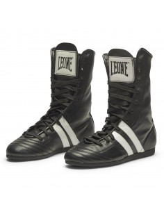 Leone1947 Acquista gli stivali da boxe in pelle nera nel negozio online swiss
