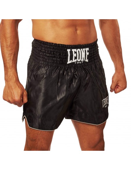 Leone Kickboxhose Basic Schwarz