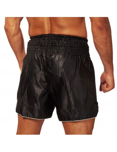 pantalon de kickboxing en satin - Leone1947 Basic short de kickboxing