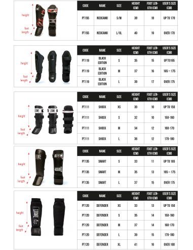 Shin guard Shock - Leone1947 buy here at Vikingstore