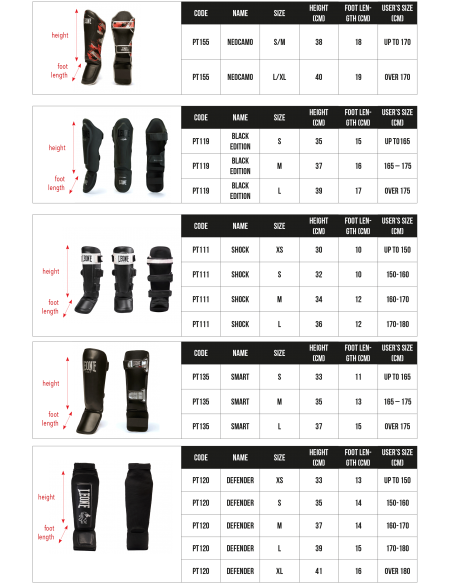 Shin guard Shock - Leone1947 buy here at Vikingstore