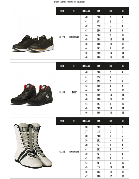 Leather boxing boots - Leone1947 in our Vikingstore