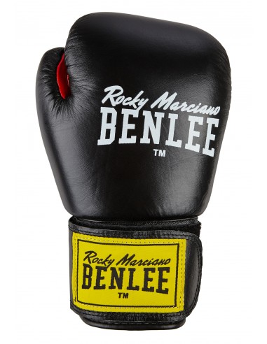 Benlee Fighter Boxhandschuhe Leder Schwarz