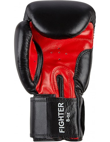 Benlee Fighter Boxhandschuhe Leder Schwarz