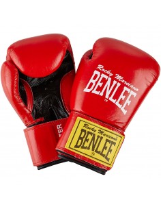 Benlee Boxhandschuhe Fighter Leder Rot
