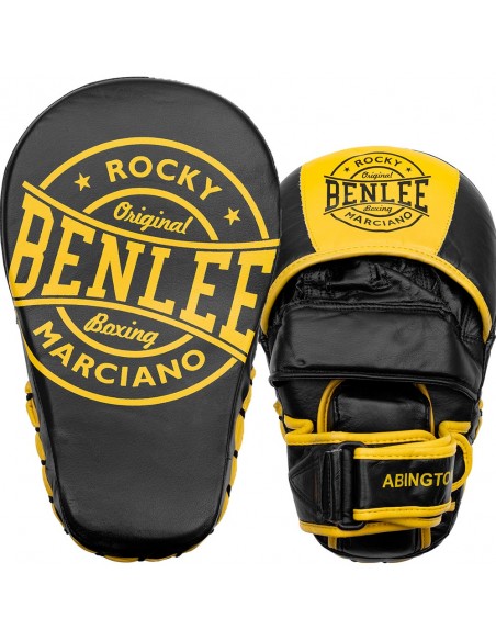 Improve your punching power with the Abington leather pads from Benlee