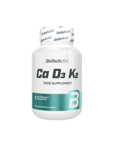 Strengthen bones & teeth with Bio Tech USA Ca-D3-K2 - Buy now!