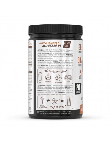 Protein Coffee d'All Stars - Développement musculaire & régime avec le plaisir du café