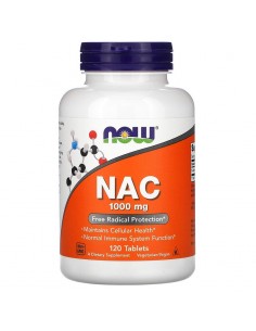 Now Foods NAC N-Acetylcystein 1.000 mg 120 Stk