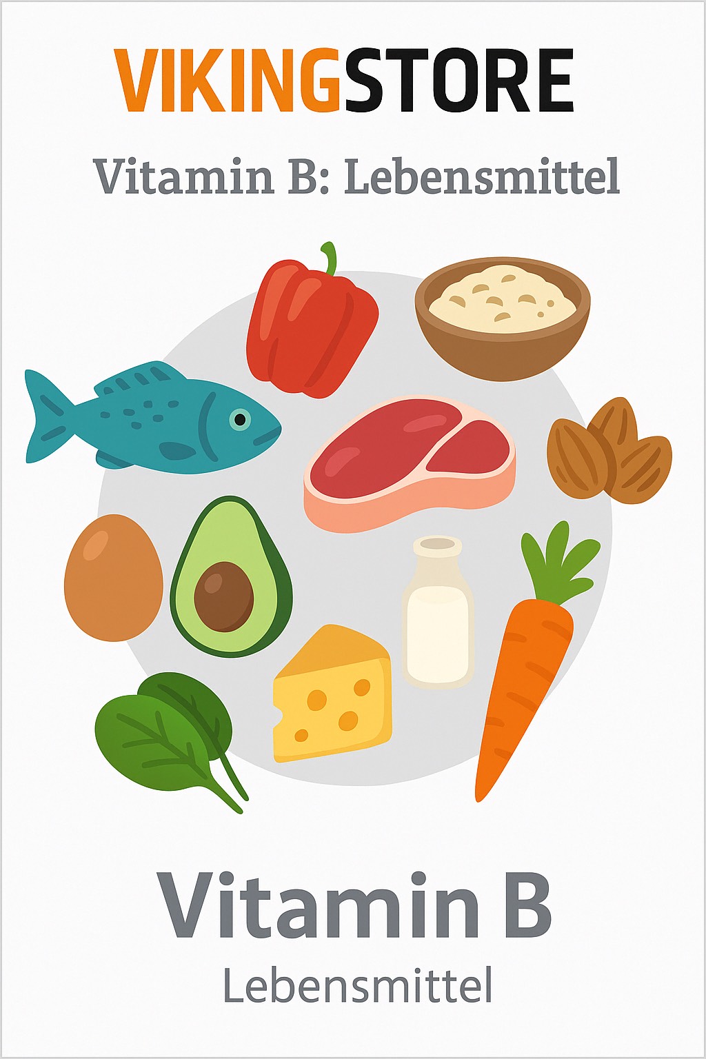 Lebenmittel mit Vitamin B