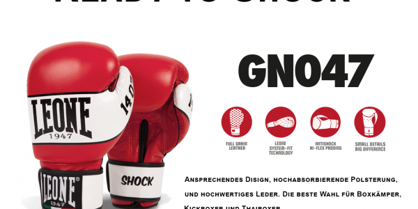 Ready to Shock - GN 047 Boxhanschuh Shock von Leone1947 