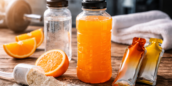 Des glucides dans les boissons - pour plus d'énergie