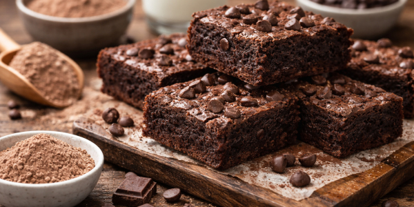 Recette : Brownies au chocolat protéinés