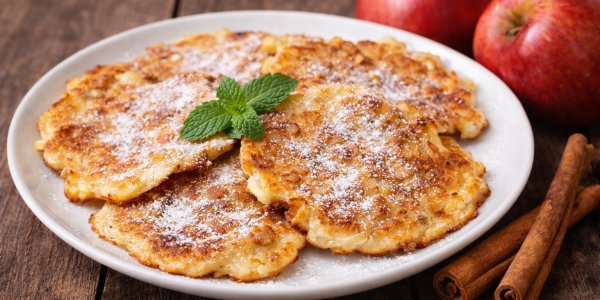 Crêpes à la pomme Low Carb
