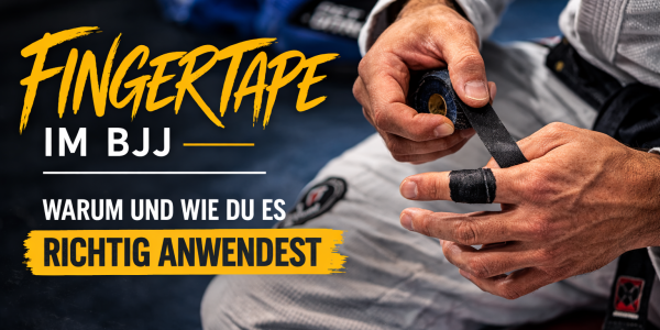 Fingertape im BJJ - Warum und Wie Du es Richtig Anwendest