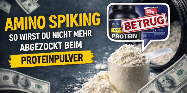 Aminospiking - Voici comment ne plus te faire arnaquer sur les protéines en poudre