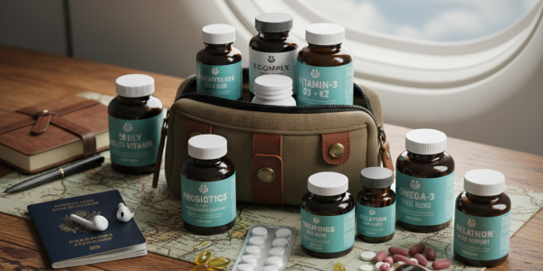 Suppléments pour les personnes qui sont souvent en déplacement et en voyage - pas seulement pour les sportifs !