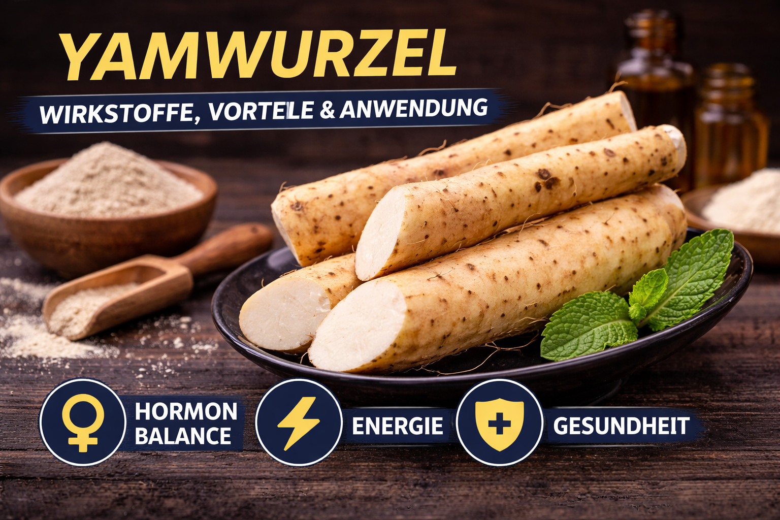 Racine d'igname : Effets et utilisations de la plante traditionnelle