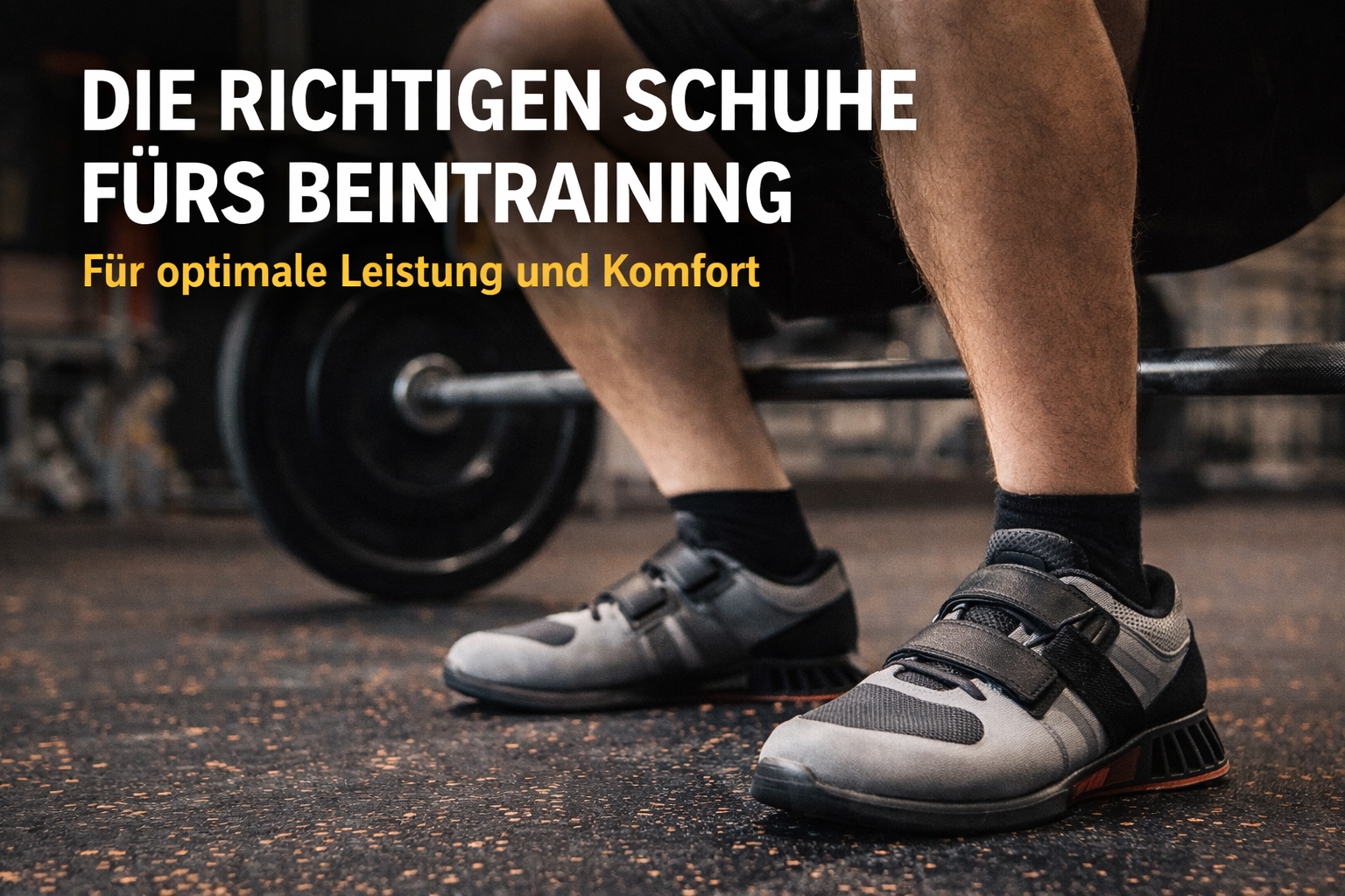 Die richtigen Schuhe fürs Beintraining 