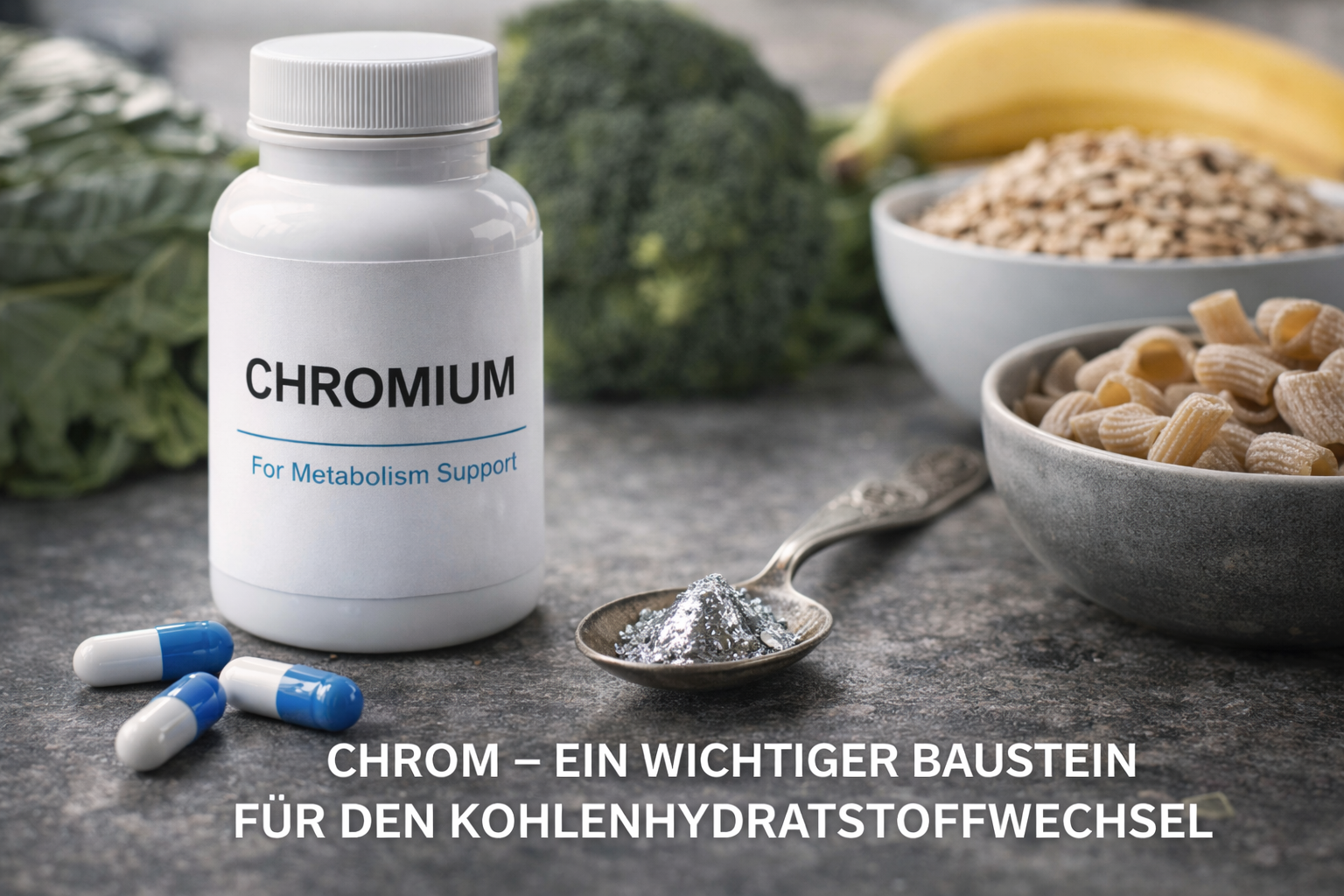 Chromium - an important building block for carbohydrate metabolism