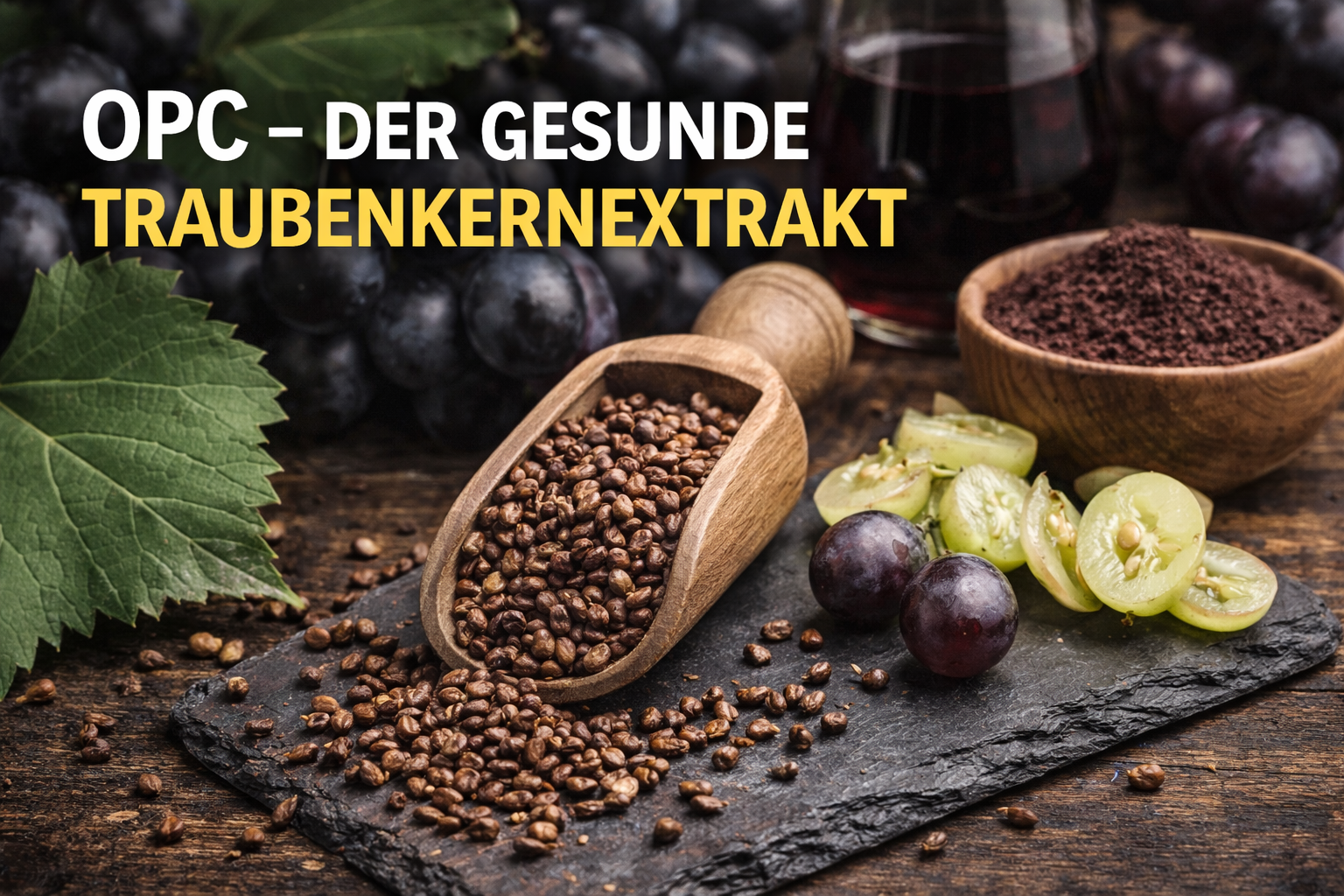 OPC - the healthy grape seed extract