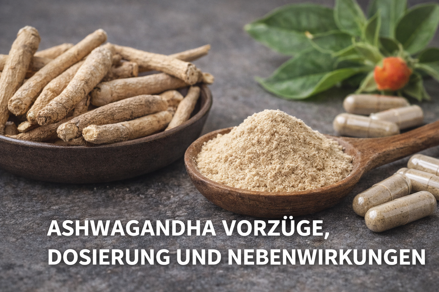 Ashwagandha benefits, dosage and side effects