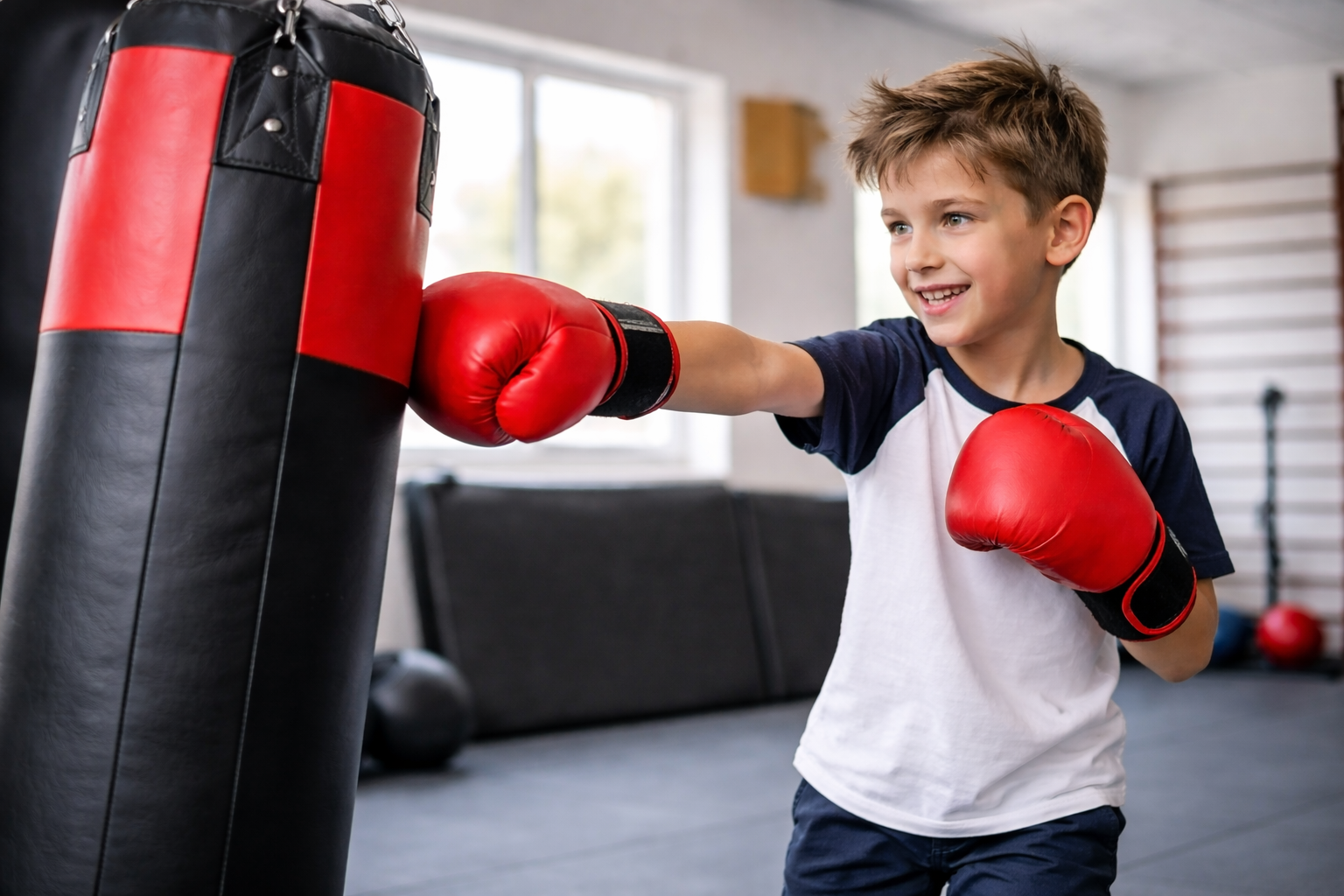 Le plaisir de la boxe pour les enfants : tout sur le sac de frappe parfait pour les enfants