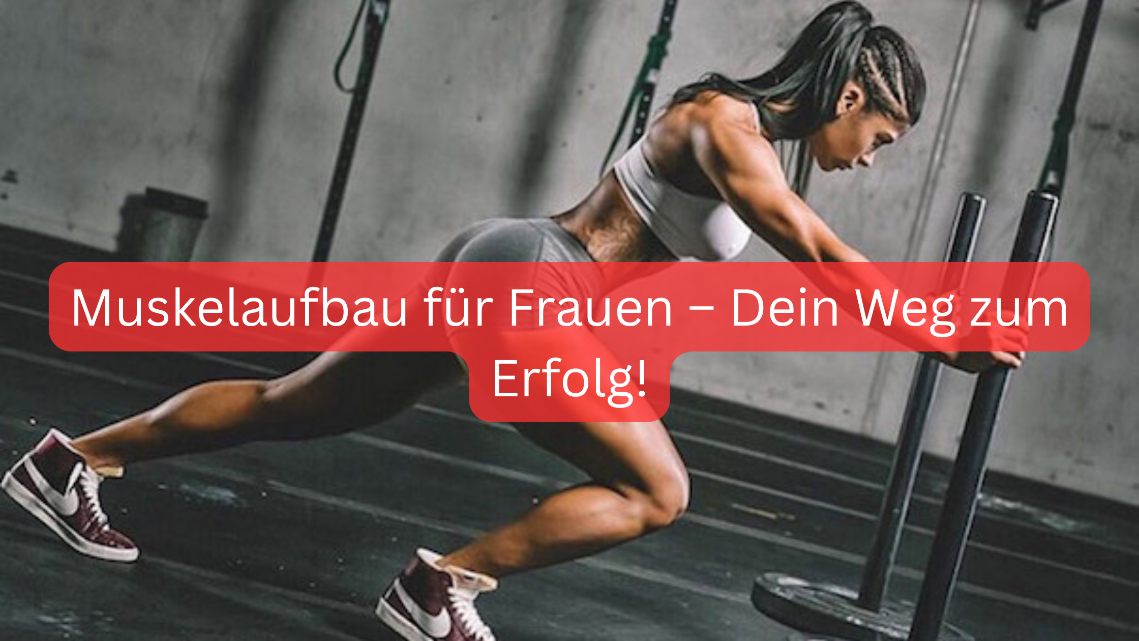 Muskelaufbau für Frauen - Dein Weg zum Erfolg!