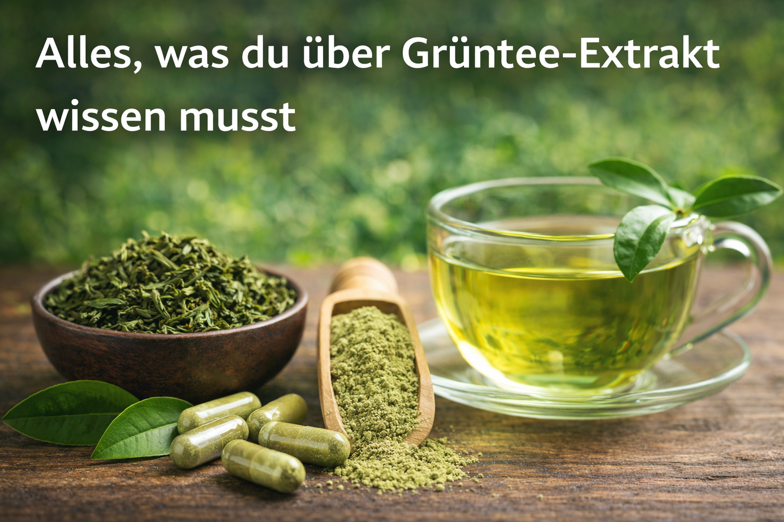 Tout ce que tu dois savoir sur l'extrait de thé vert