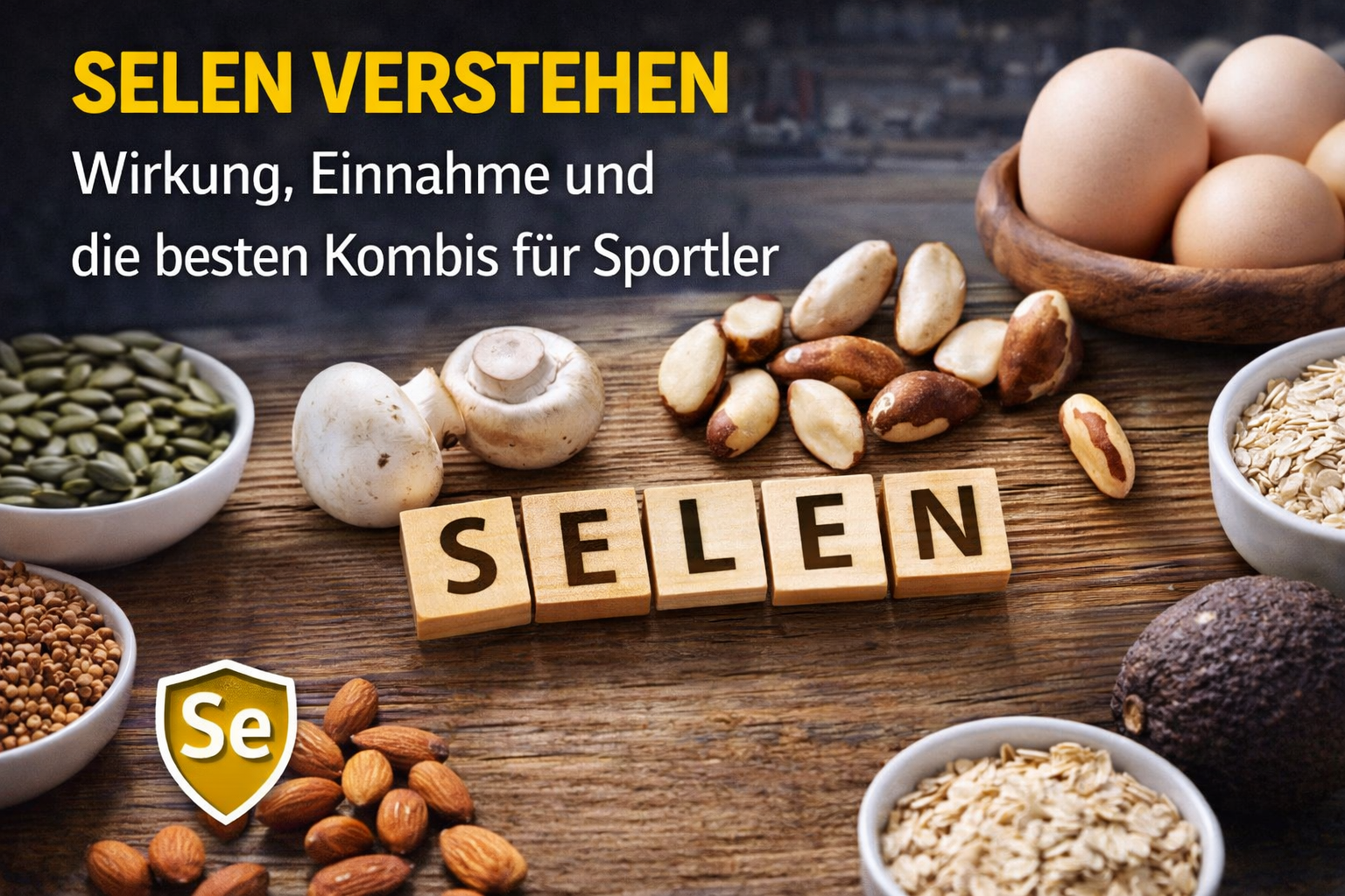 Comprendre le sélénium Effet Prise et les meilleures combinaisons pour les sportifs