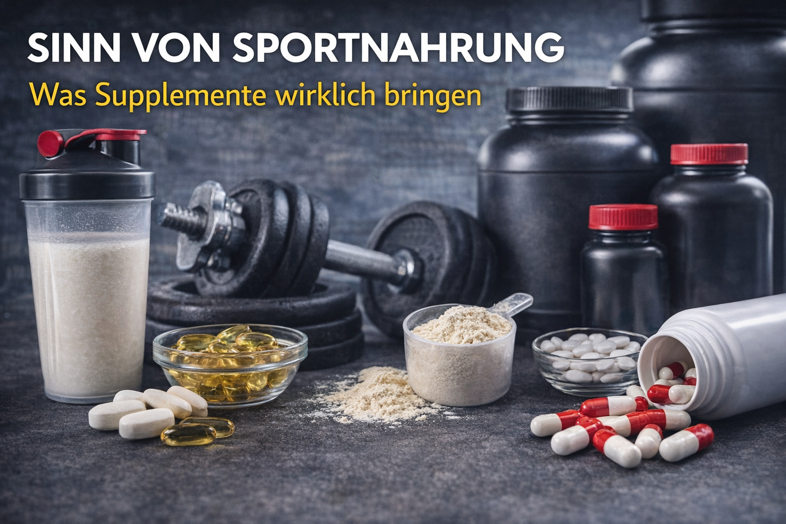 L'intérêt de la nutrition sportive Ce que les suppléments apportent vraiment