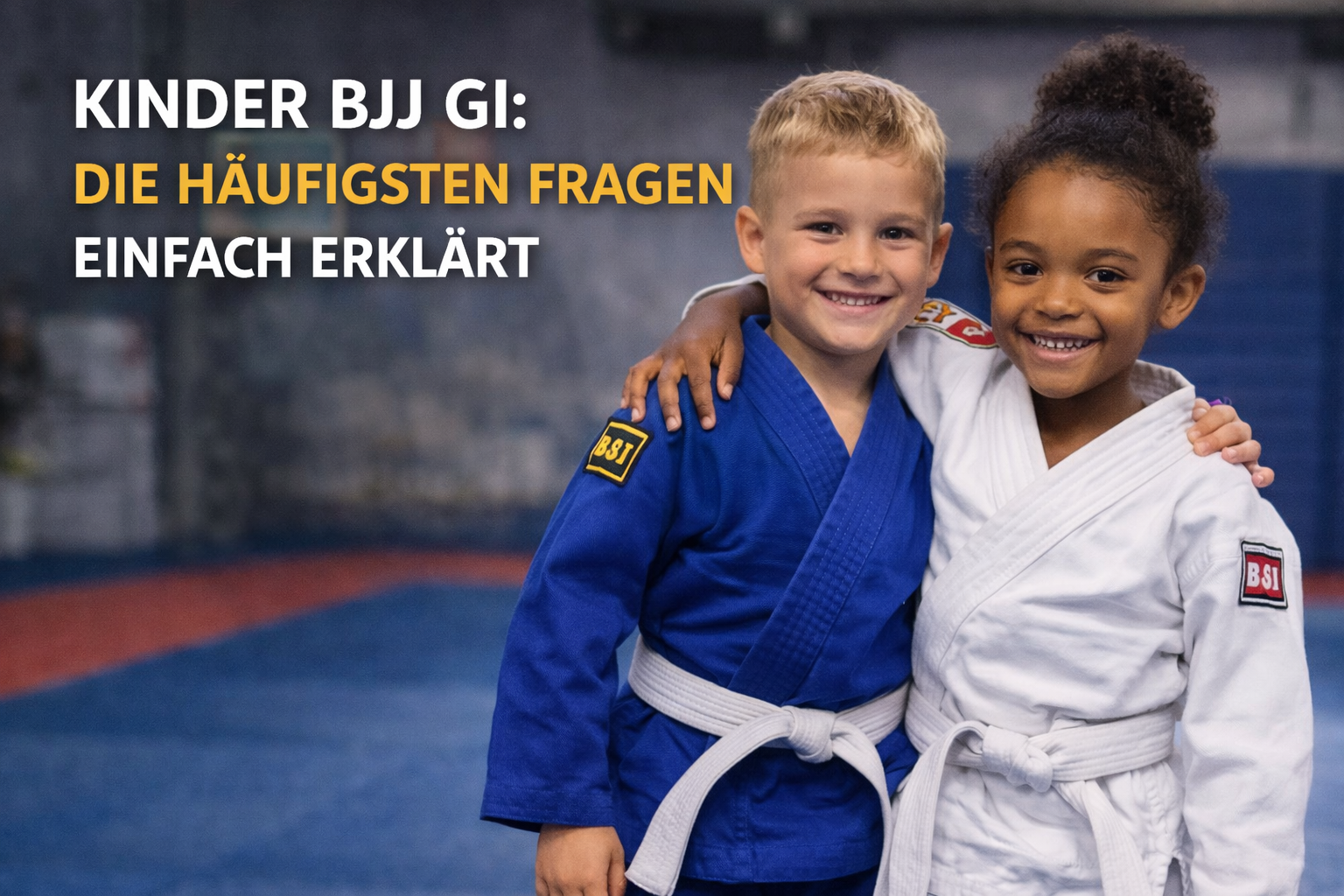 BJJ Gi pour enfants - Les questions les plus fréquentes expliquées