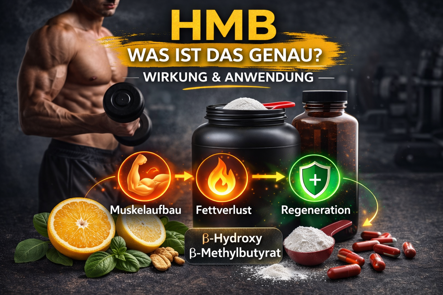 HMB – Was ist das genau? Wirkung und Anwendung 